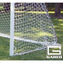 Polypropylene Soccer Net in White - Set of 2 (6.5 ft. x 18 ft. - 2 MM)