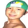 Footmark (huttoma-ku) Swimming Cap Swimming Cap Dash Magic 101122 , yellow view 2
