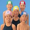 Footmark (huttoma-ku) Swimming Cap Swimming Cap Dash Magic 101122 , yellow view 4