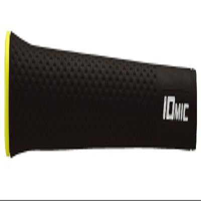IOMIC Golf Grip Sticky1.8 Standard M60 No Backline Black Sticky Grip Series Base: Black End: Lemon Yellow M60
