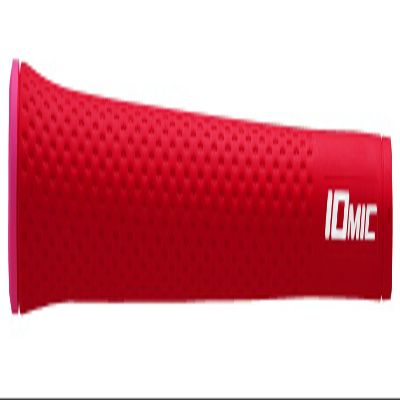 IOMIC Stick 1.8 STICKY LIGHT M62 Golf Grip, Backline, Red, Sticky Grip Series, Base: Red, End: Pink M62