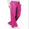 Cherokee Scrubs for Women Mid Rise Moderate Flare Drawstring Pant with 5 Pockets, Ultra Soft & Breathable Fabric - WW120T, L Tall, Electric Pink view 2