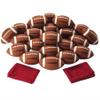 Youth Size Rubber Football Super Set - 24 Pack view 1
