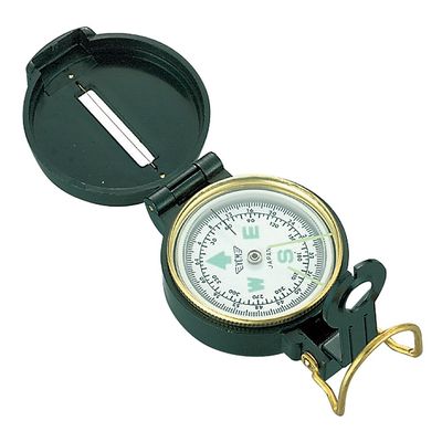 Shinwa Sokutei 75620 Directional Compass (Military Oil Type) F, Military