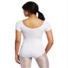 Capezio womens Tb133 athletic leotards, White, X-Small US view 2
