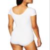 Capezio womens Tb133 athletic leotards, White, X-Small US view 4