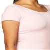 Capezio Women's Team Basic Short Sleeve Leotard,Ballet Pink,Large view 2