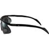 Birdz Eyewear Feather Sunglasses Black Frame with Smoke Lens view 3