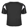 Badger 7937 B-Core Pro Placket Jersey, Black/White, XX-Large view 3