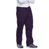 Cherokee Unisex Scrub Pants for Men & Women Drawstring Cargo Medical Uniform Straight Leg Nursing Scrub Bottoms Plus Size - 4100, 2XL, Eggplant view 4