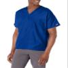Cherokee Big and Tall Originals Unisex V-Neck Scrubs Shirt, Galaxy Blue, XX-Large view 1