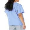 Cherokee Women's Plus Size V Neck Scrubs Shirt, Ciel, XX-Small view 2
