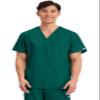 Cherokee Big and Tall Originals Unisex V-Neck Scrubs Shirt, Hunter, XXXXX-Large view 1