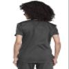Cherokee Scrubs for Women Tuckable V-Neck O.R. Scrub Top with Chest Pocket,Soft Stretch,Easy Care Medical Uniform - WW657, S, Pewter view 4