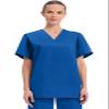 Cherokee Big and Tall Originals Unisex V-Neck Scrubs Shirt, Royal, XXXXX-Large view 1