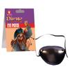 Star Power Swashbuckling Scallywag Pirate Black Halloween Eye Patch, For Child, One Size view 1