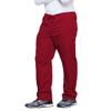 Cherokee Men's Originals Unisex Drawstring Cargo Scrub Pant, Red, Large/Tall view 2