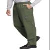Cherokee Men's Big and Tall Originals Cargo Scrubs Pant, Olive, XX-Large view 2