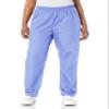 Cherokee Women's Plus Size Workwear Elastic Waist Cargo Scrubs Pant, Navy, 2X-Large Tall view 1