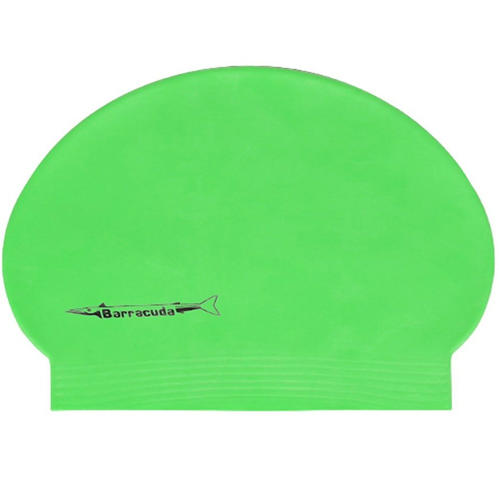 Barracuda Latex Swim Cap, Green