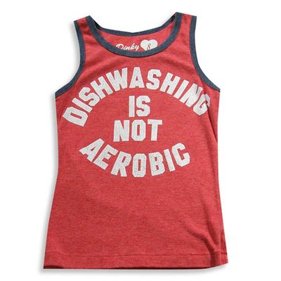 Dinky Souvenir by Gold Rush Outfitters - Little Girls' Tank Top, Grey, Red, Navy 16648-4