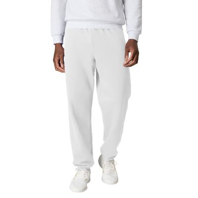 Hanes Men's EcoSmart Non-Pocket Sweatpant, White, 3X-Large