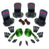 Malone Big Foot Pro Universal Car Rack Canoe Carrier with Bow and Stern Lines view 1