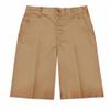 Classroom School Uniforms Juniors Flat Front Bermuda Short, Khaki, 17/18 view 1