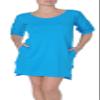 Beyond Yoga Organic Pima Panel Dress (Pacific Blue, X-Large) view 1