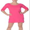 Beyond Yoga Organic Pima Panel Dress (Tropical Pink, X-Large) view 1