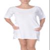 Beyond Yoga Organic Pima Panel Dress (White, X-Large) view 1