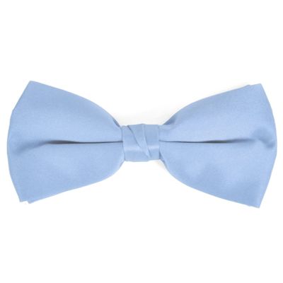 Solid banded Bowtie, Light Blue