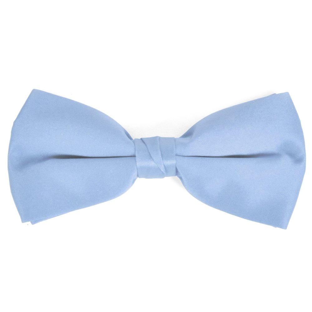 Solid banded Bowtie, Light Blue