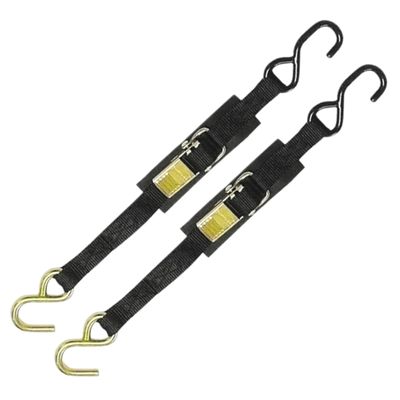 BoatBuckle Kwik-Lok Transom Tie-Down (1-Inch x 4-Feet, Black)