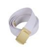 Authentic Military Web Belt White And Gold 44 Inch view 1