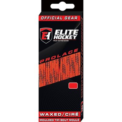 Elite Hockey Prolace Waxed Hockey Skate Laces (Orange, 96")