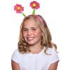 Making Believe Hot Pink Glitter Flower Bopper Headband view 1