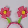 Making Believe Hot Pink Glitter Flower Bopper Headband view 2