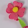 Making Believe Hot Pink Glitter Flower Bopper Headband view 3