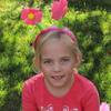 Making Believe Hot Pink Glitter Flower Bopper Headband view 4