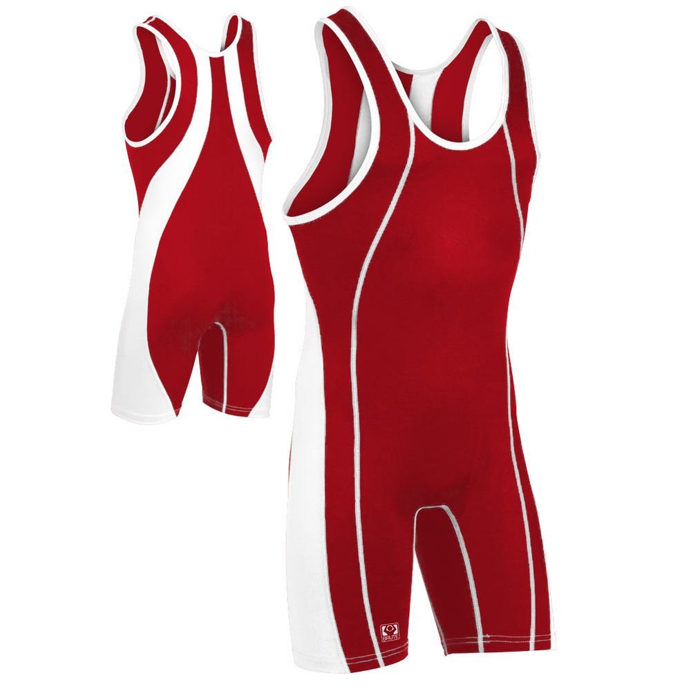 Brute Maverick Singlet Red/White YM