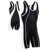 Brute Maverick Wrestling Singlet - SIZE: X-Small, COLOR: Black/White [Apparel] view 1