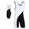 Brute Buckeye Wrestling Singlet - SIZE: XXX Large, COLOR: Black/White view 1