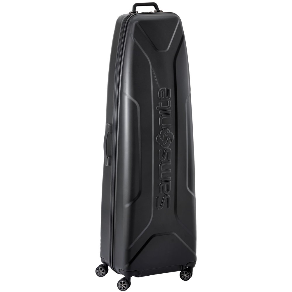 Samsonite Fairway Molded Golf Travel Cover 6555BLK, Black Polycarbonate Hard Case, Golf Bag Luggage, Ideal for Airlines