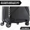 Samsonite Fairway Molded Golf Travel Cover 6555BLK, Black Polycarbonate Hard Case, Golf Bag Luggage, Ideal for Airlines view 3