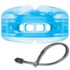 Shock Doctor Braces Football Mouth Guard, Upper & Lower Teeth Protection, Adult/Youth Sizes with Helmet Strap, Mouthguard for Sports, Football, Hockey, Lacrosse, Baseball, Wrestling, More view 1