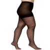 Berkshire womens All Day Sheer Non-control Top - Sandalfoot Pantyhose, Fantasy Black, 7X-Large Plus view 2