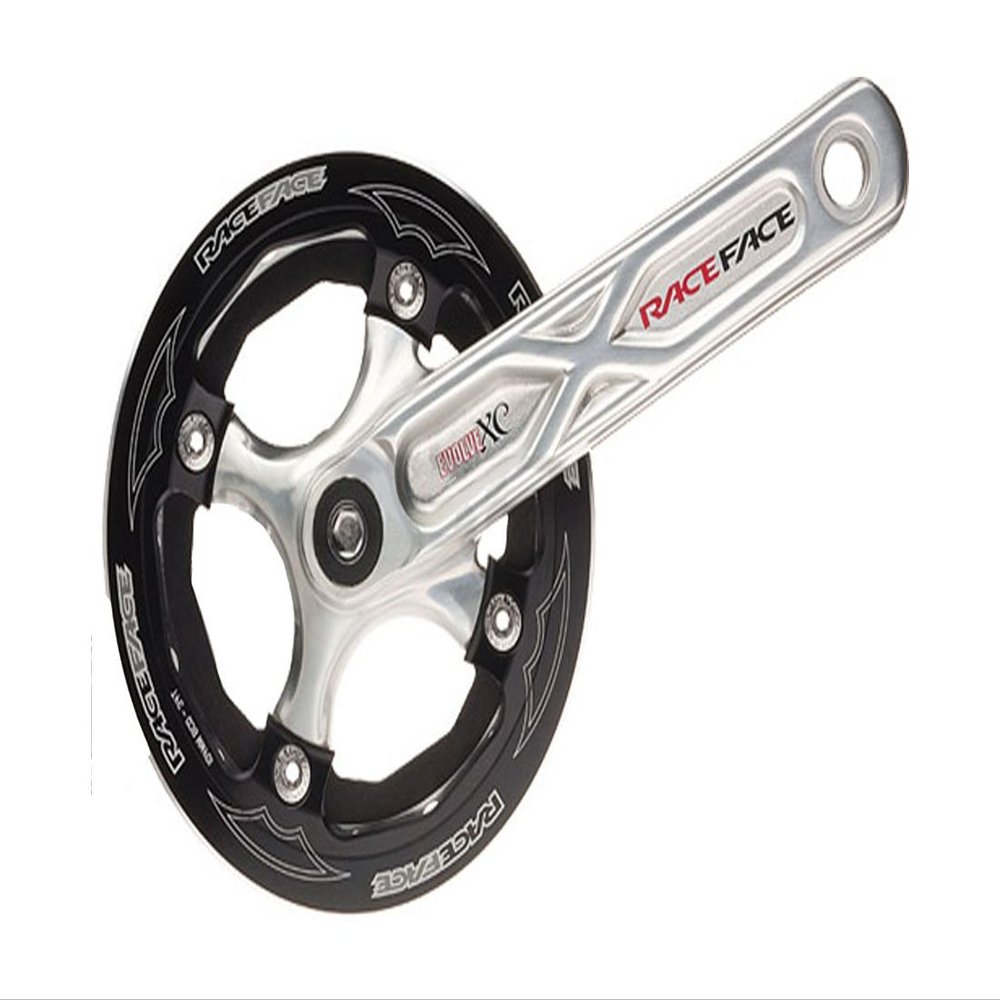 Race Face Evolve X-Type SS Crankset, 170mm, 34T/Bash, Silver