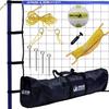 Park & Sun Sports Spiker Sport: Portable Outdoor Volleyball Net System, Blue, 32L x 3H feet view 1