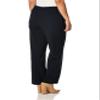 Briggs New York Womens Pull On (Regular Short & Tall Length) Dress Pants, Navy, 14 US view 4